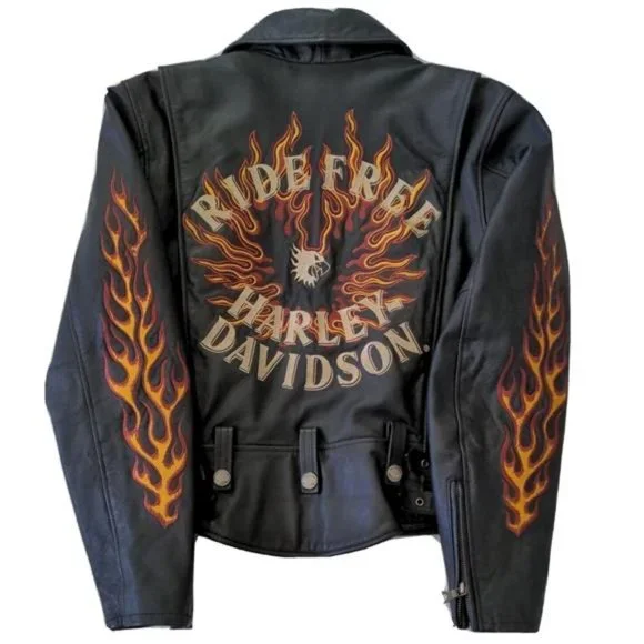 Harley-Davidson Flame Leather Jacket